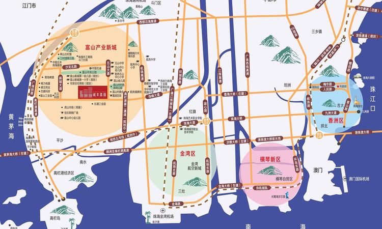 诚丰荔园交通图