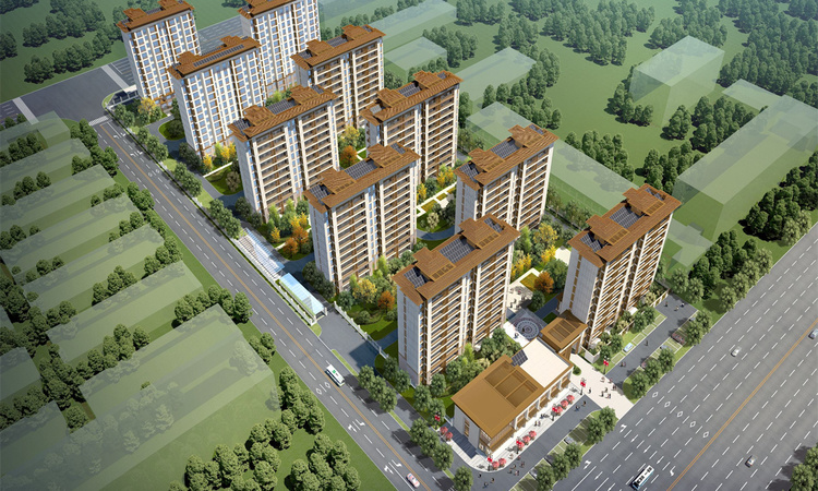 民生中房·栖香苑效果图