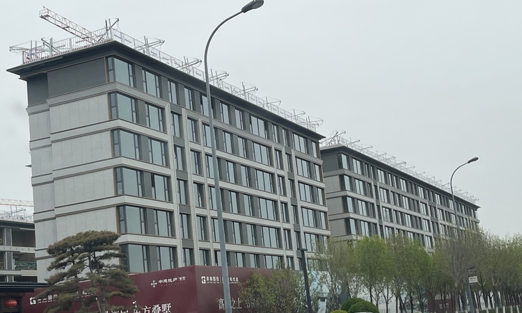 中建·悦庐棠墅施工进度图