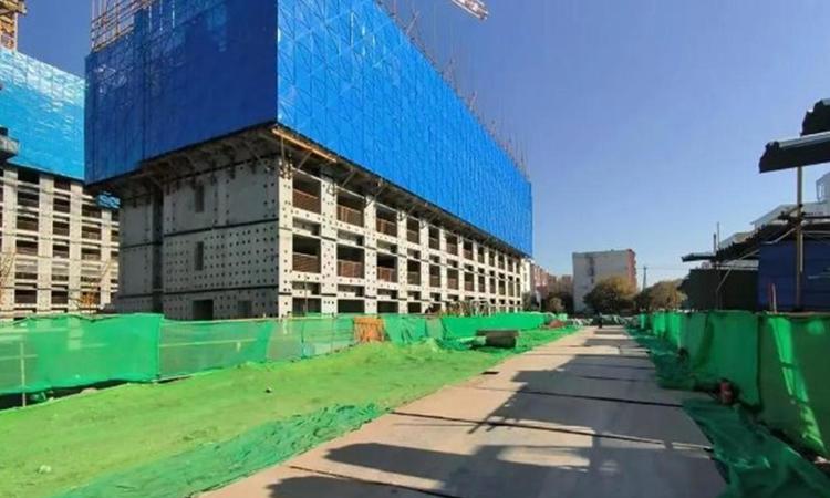 越秀·天玥施工进度图