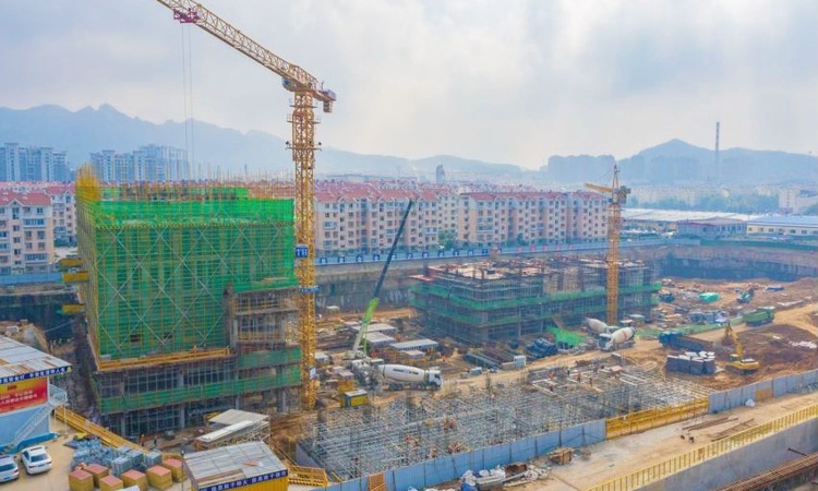 海信辽阳路7号施工进度图