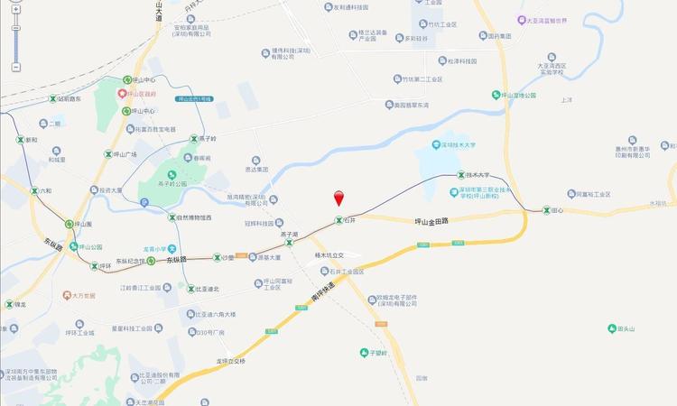 天健和悦府交通图