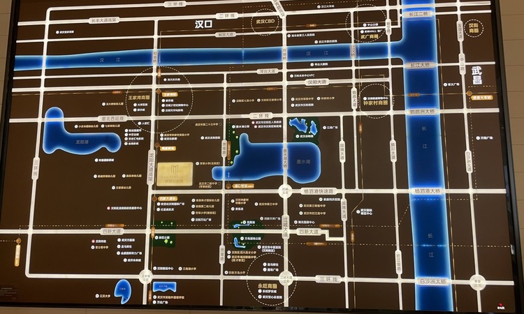 东投汉阳城交通图