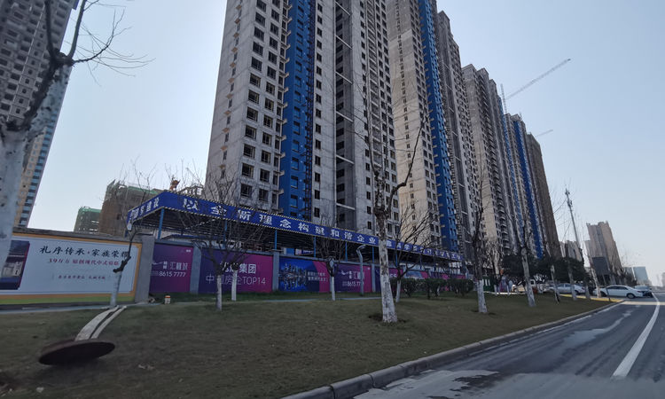 旭辉汇樾城施工进度图