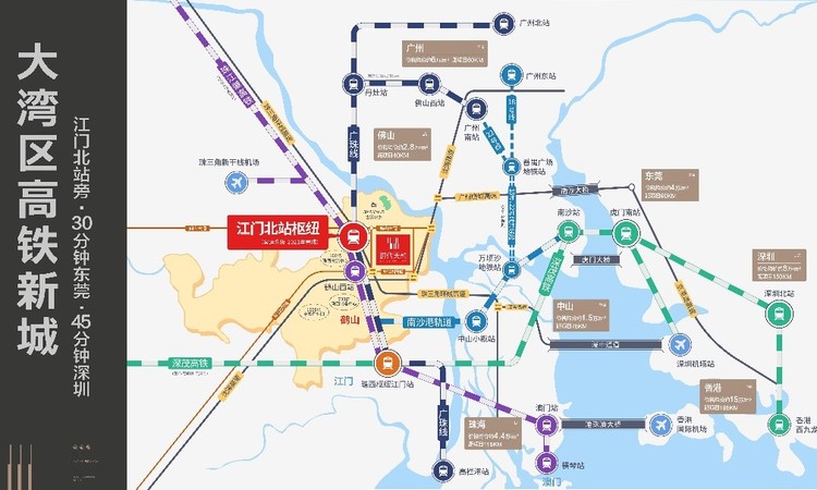 时代天韵（鹤山）交通图