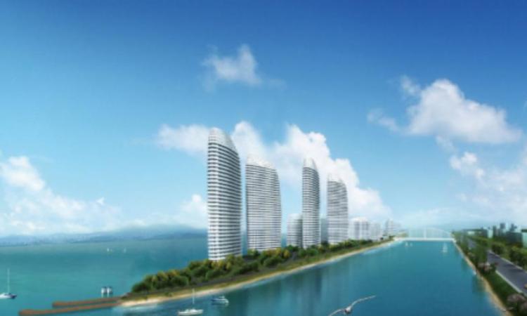 月亮岛国际养生度假特区效果图