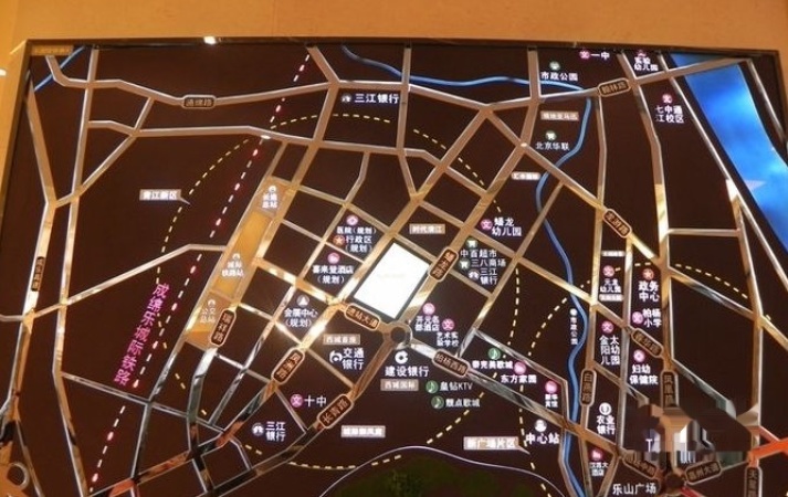 世豪公馆交通图