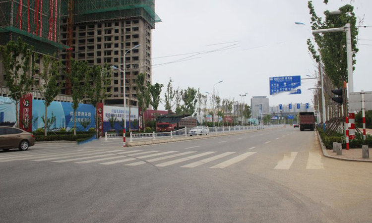 万光中华城施工进度图