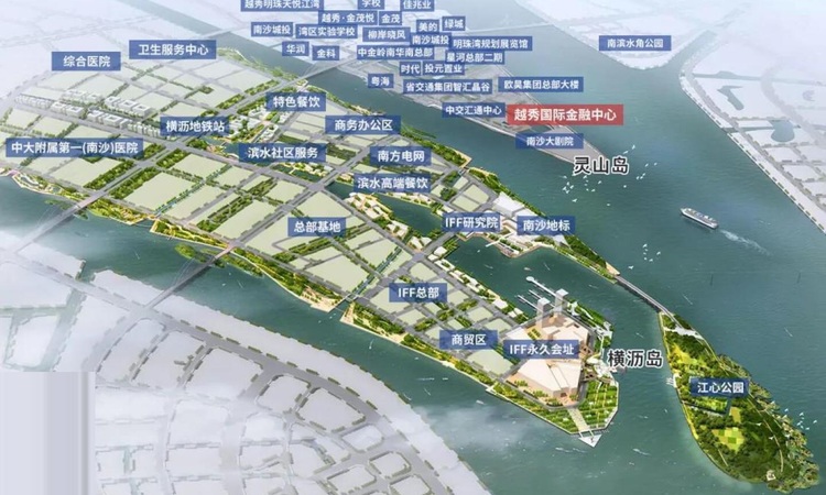 越秀国际金融中心周边配套图
