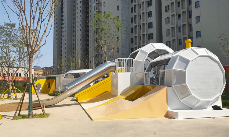 华中华园实景图