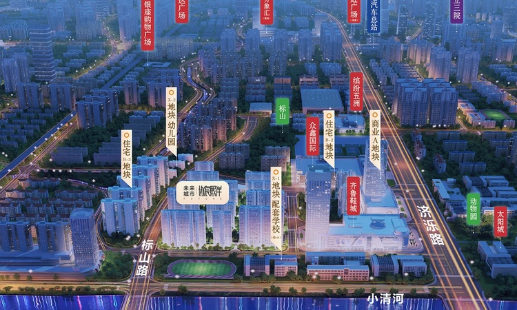未来城市丨协宸熙岸周边配套图
