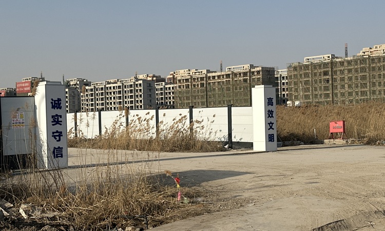 天津翡翠公园·玺园施工进度图