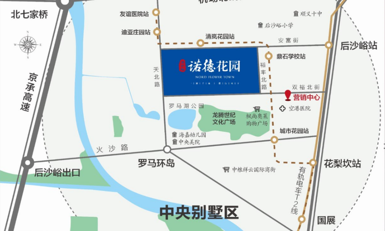 博裕雅苑交通图