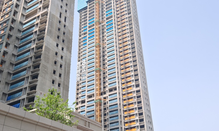 雨花尚东湾施工进度图