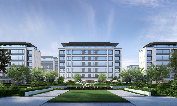 绿城海棠映月效果图