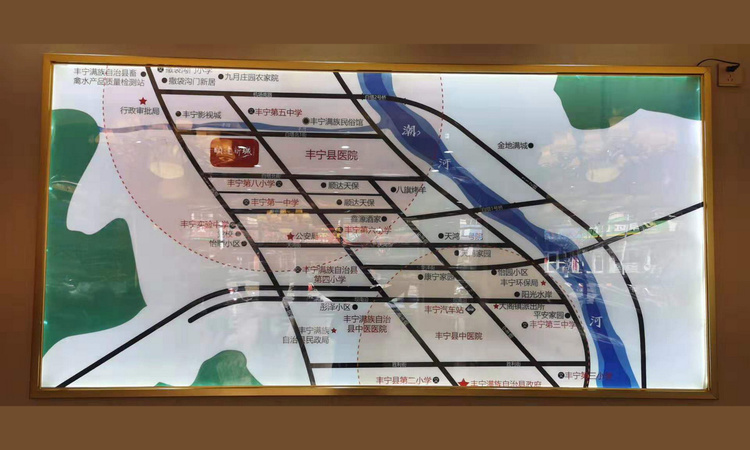 顺达新城交通图