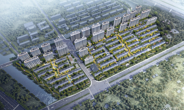 中建·玖里书香效果图