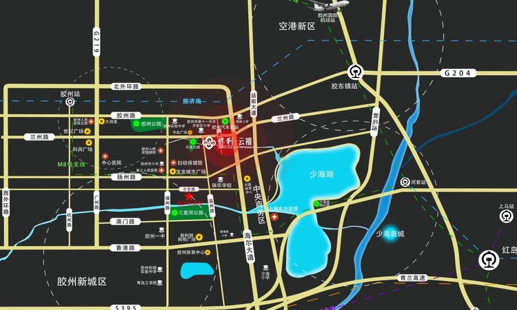 保利云禧交通图