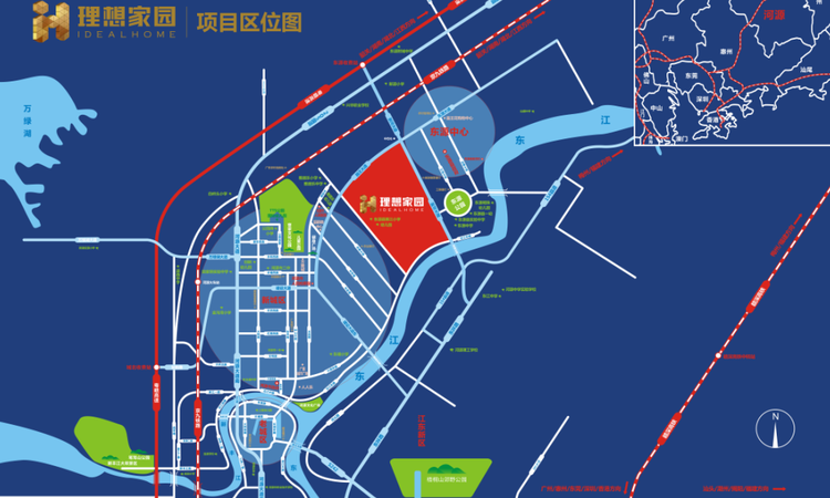 理想家园交通图