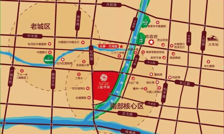 永泰龙泽园交通图