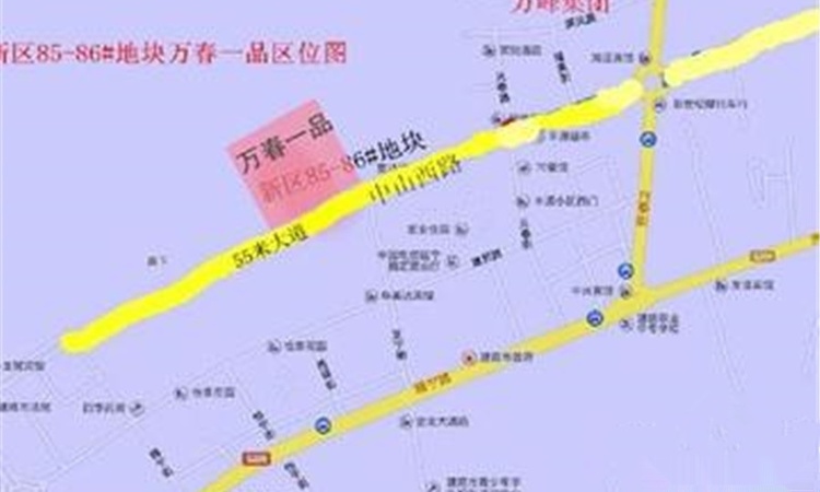 建瓯万春一品周边配套图