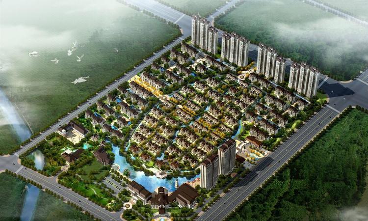 亚龙湾·东湖效果图