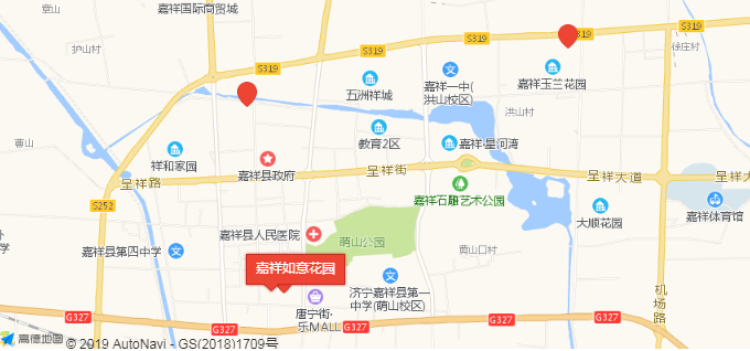 嘉祥如意花园交通图