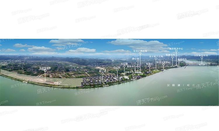 汉阳湖·忆村效果图