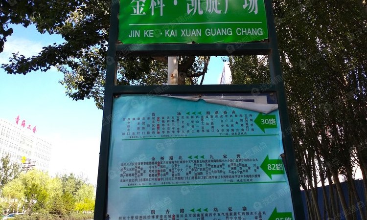 金科凯旋广场交通图