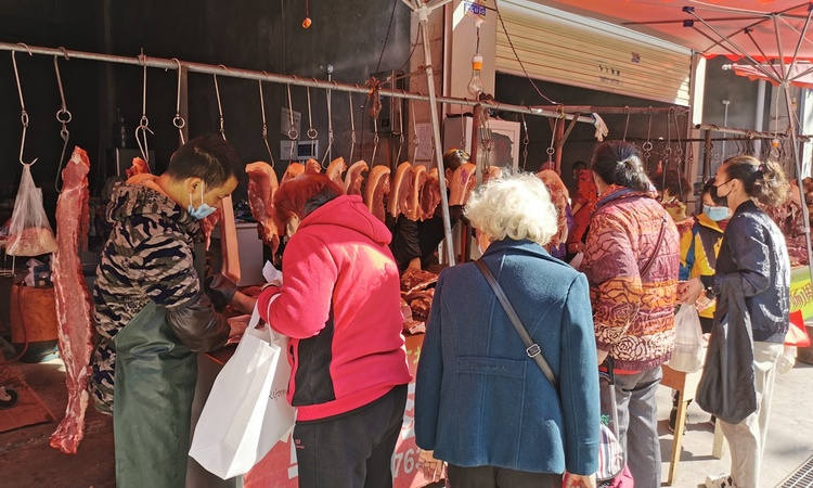三峡果蔬交易中心实景图
