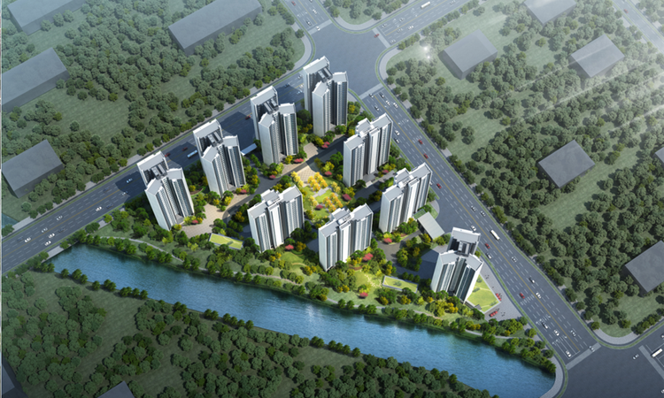 美的·海棠公馆效果图