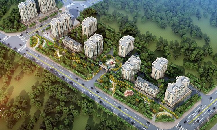 美泰郡亭效果图