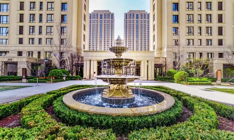 绿城桂语听蘭实景图