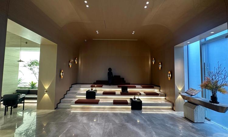 咏湖云庐实景图