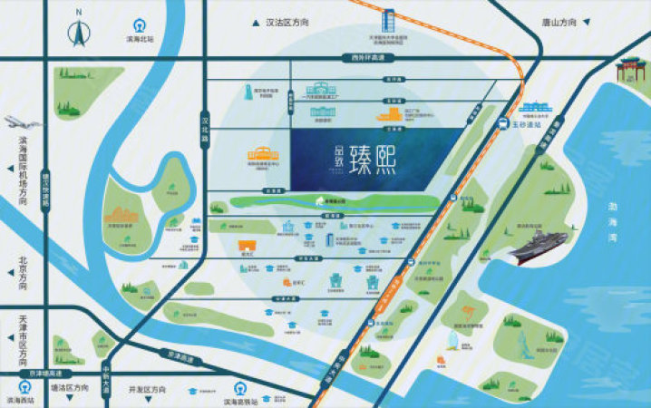 品致臻熙交通图