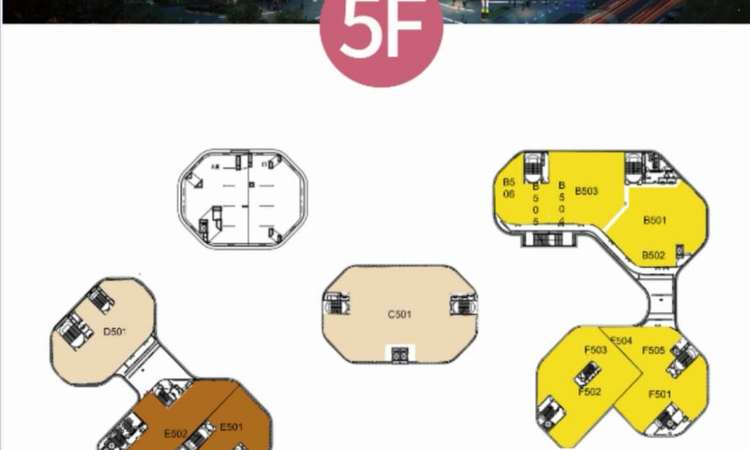 金元新天地楼层平面图