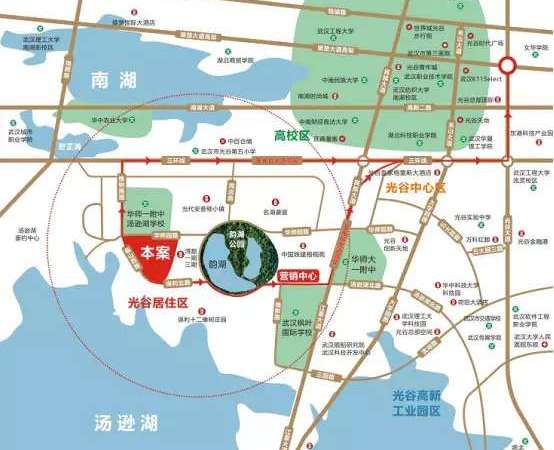 湾郡北岸公馆交通图