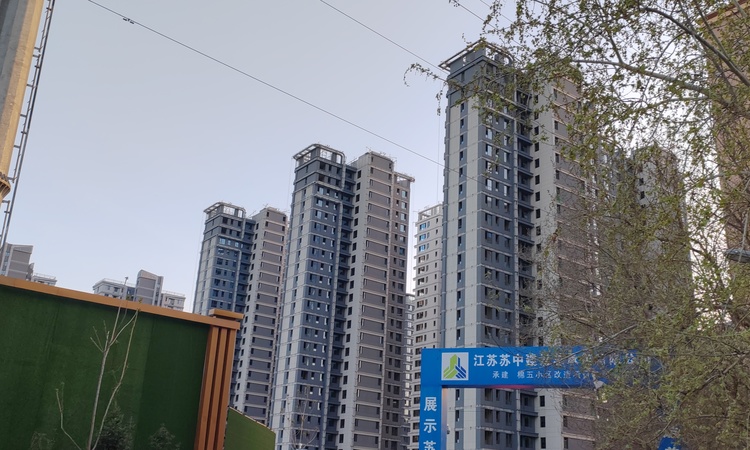 东胜天御施工进度图