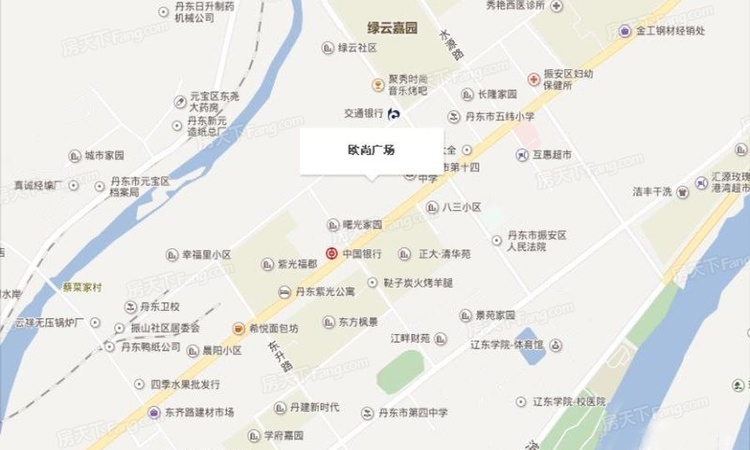 欧尚广场交通图