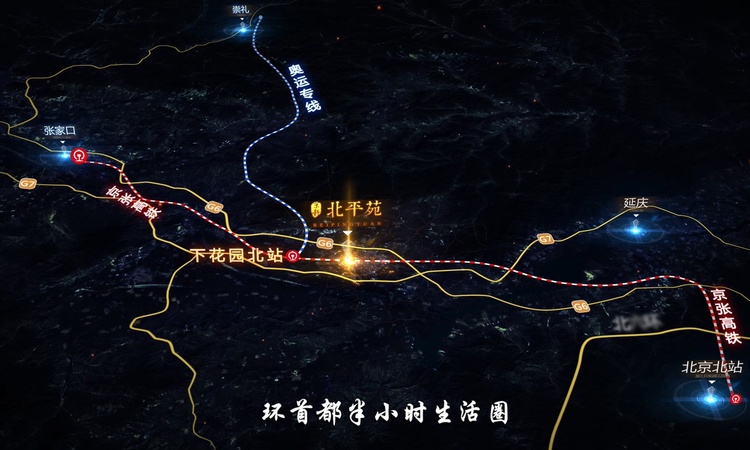 京科·北平苑交通图