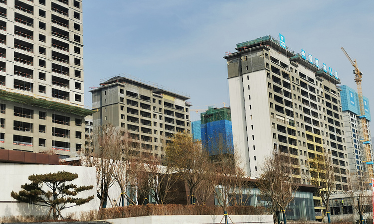 北川万达广场施工进度图