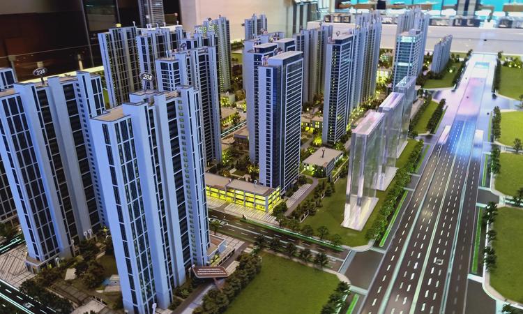 融创中心实景图