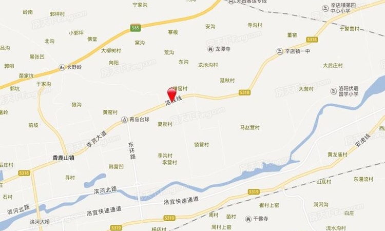 玉恒桥郡交通图