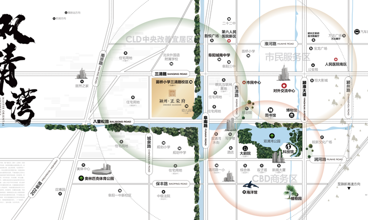颍州·正荣府交通图