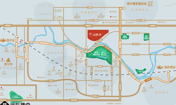 大发恒欣熙悦交通图