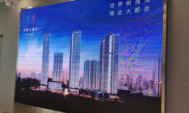 万科大都会家园实景图