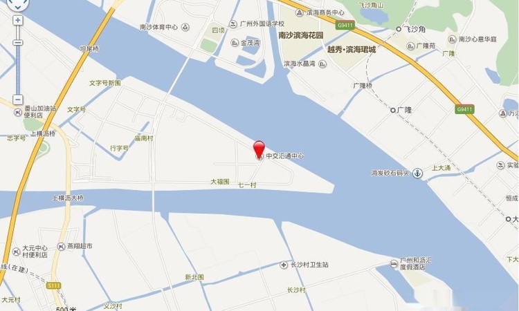 中交汇通中心交通图