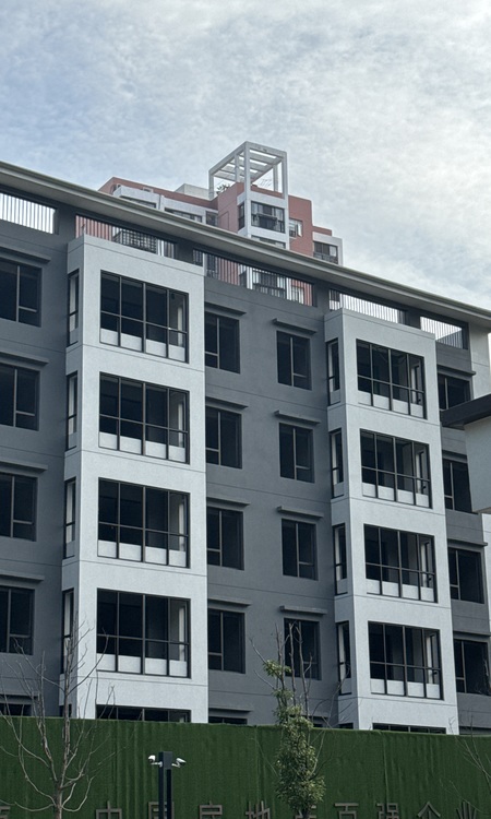 朗诗·森蓝施工进度图