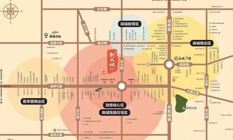 金桥·新天地交通图