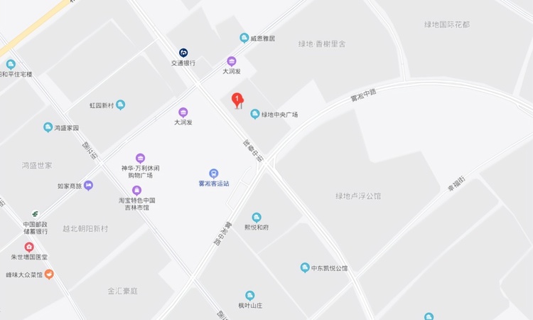 中益城市之光交通图